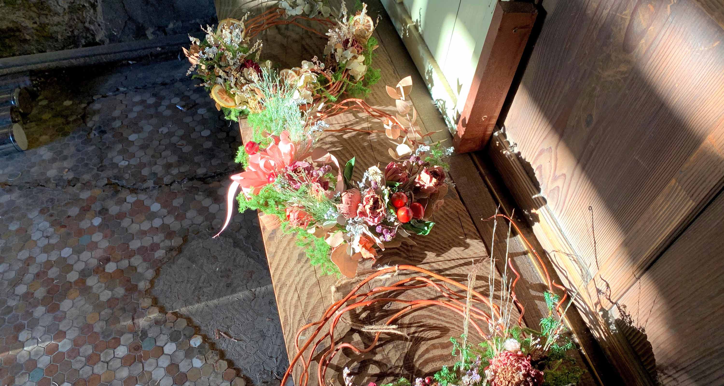 Dried Flower Wreaths