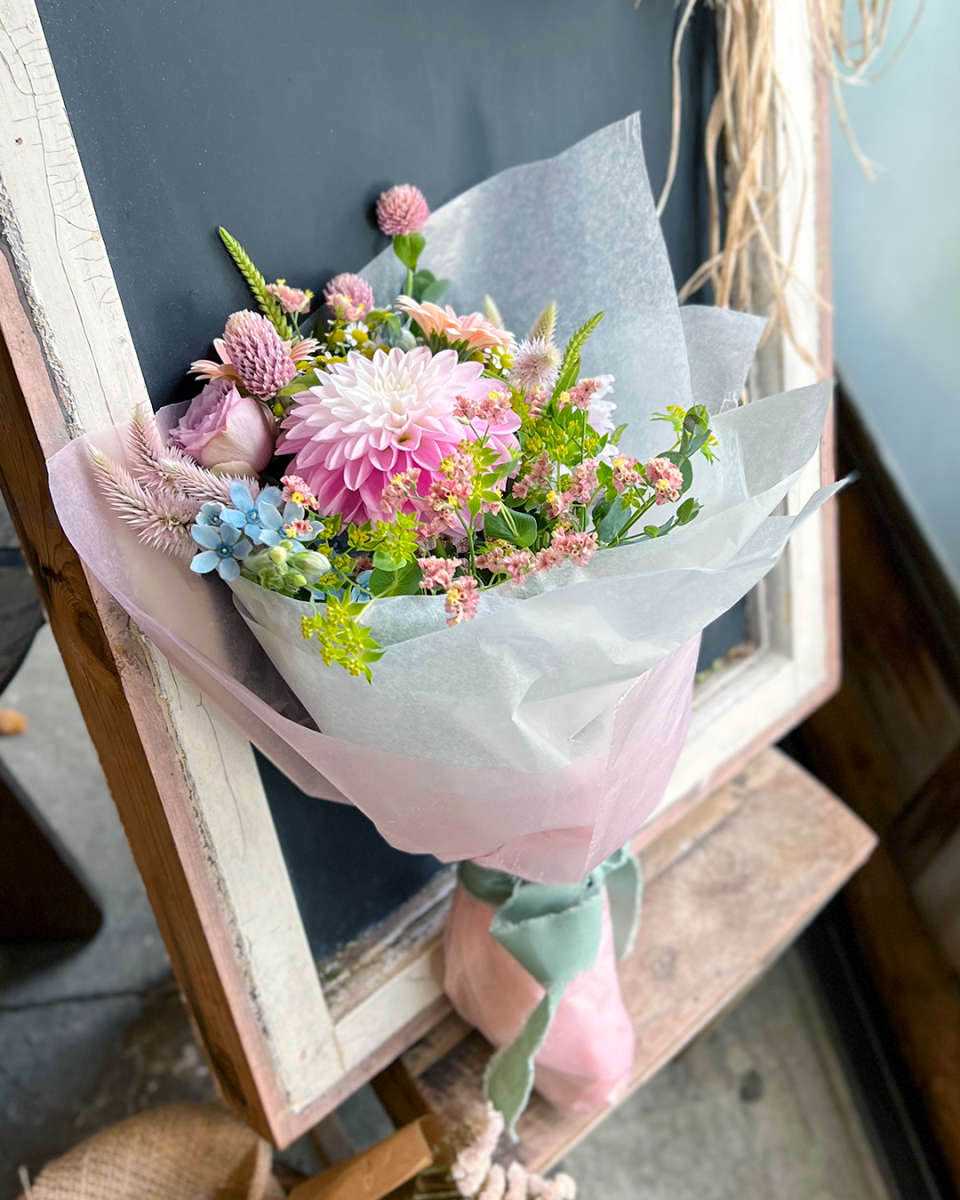 パステル系のお花